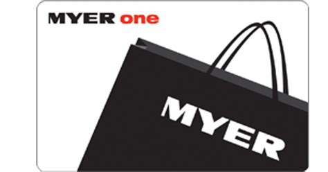 lost my myer one card.